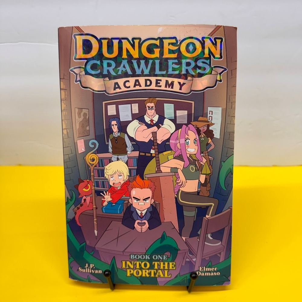 Dungeon Crawlers Academy Book One Into the Portal J.P. Sullivan Elmer Damaso PB